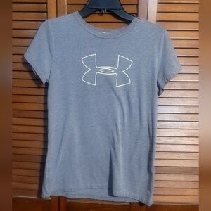 Under Armor  grey womens t-shirt. Size small